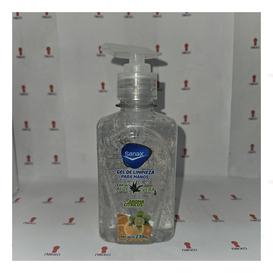SANAX Gel Antibacterial 230 ml — referencia visual exact
