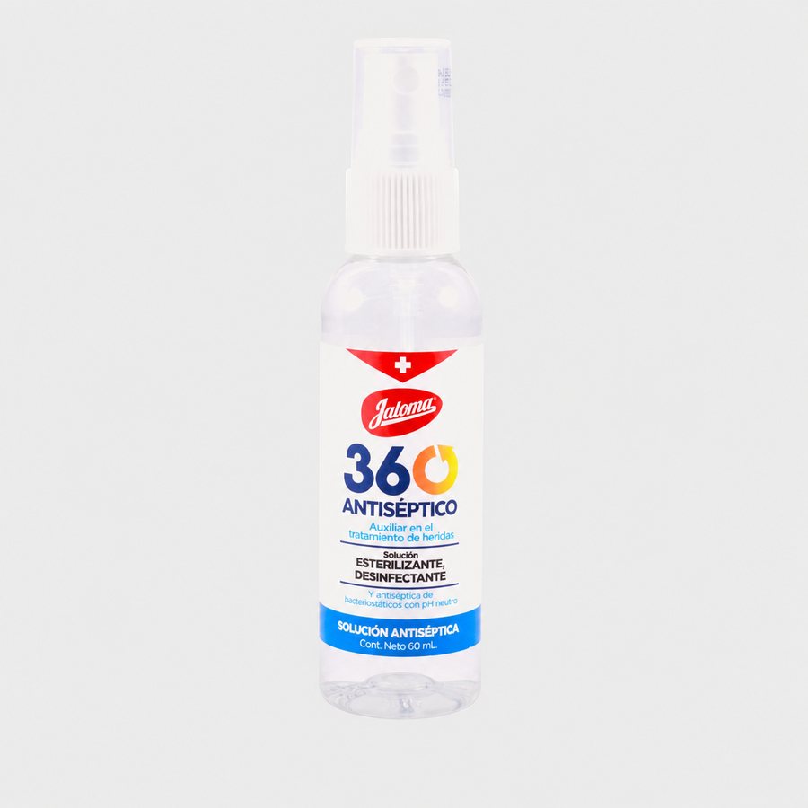 Jaloma 360 Solución Antiséptica 60mL — referencia visual exact