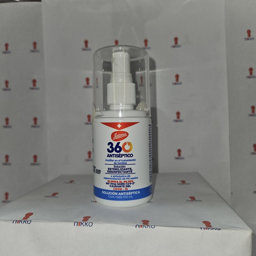 Jaloma 360 Solución Antiséptica 100mL — referencia visual exact