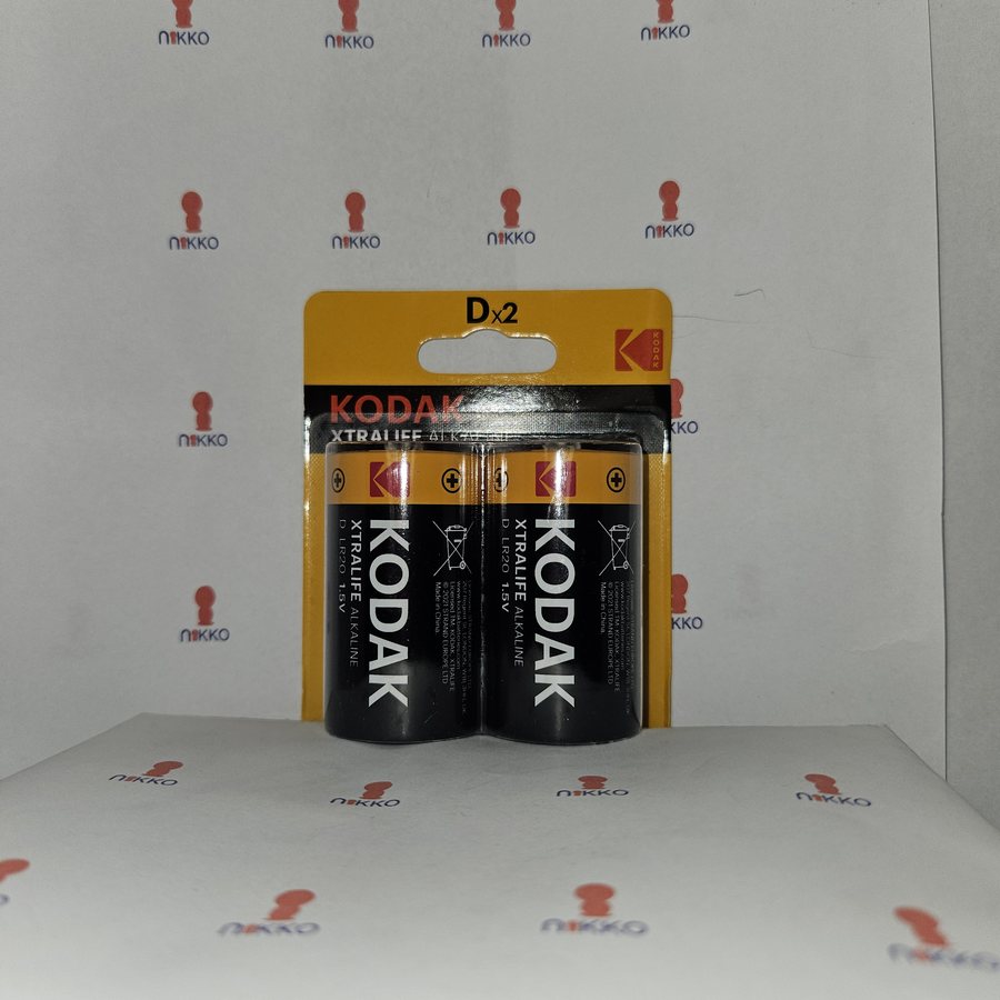 KODAK Pila D C/2 pza Y DE 9 V PZA — referencia visual exact