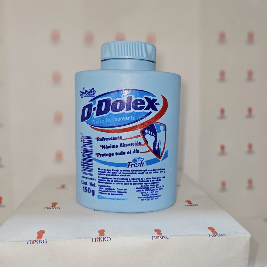 O-Dolex Talco Fresh 150 grs — referencia visual exact